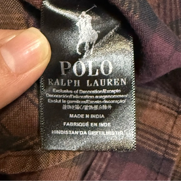 Polo by Ralph Lauren Men's Multicolor Plaid Shirt - Picture 8 of 10